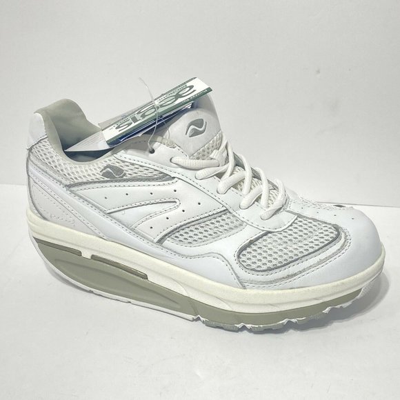 Dr Scholls Womens Natural Sport Atlas Walking Shoes White Low Top Lace Up 6.5 M - Picture 6 of 9